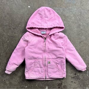 Carhartt Light Pink Hooded Jacket